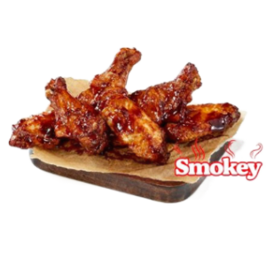 6 Chicken Wings Smokey BBQ