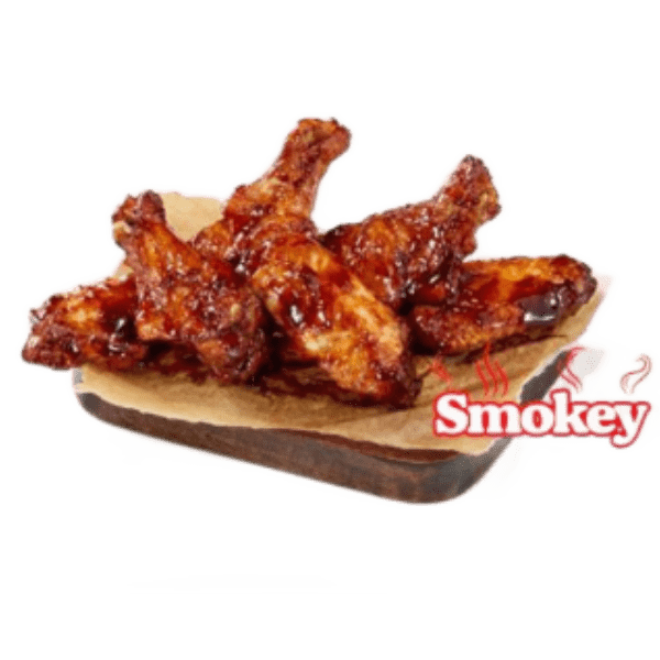 6 Chicken Wings Smokey BBQ
